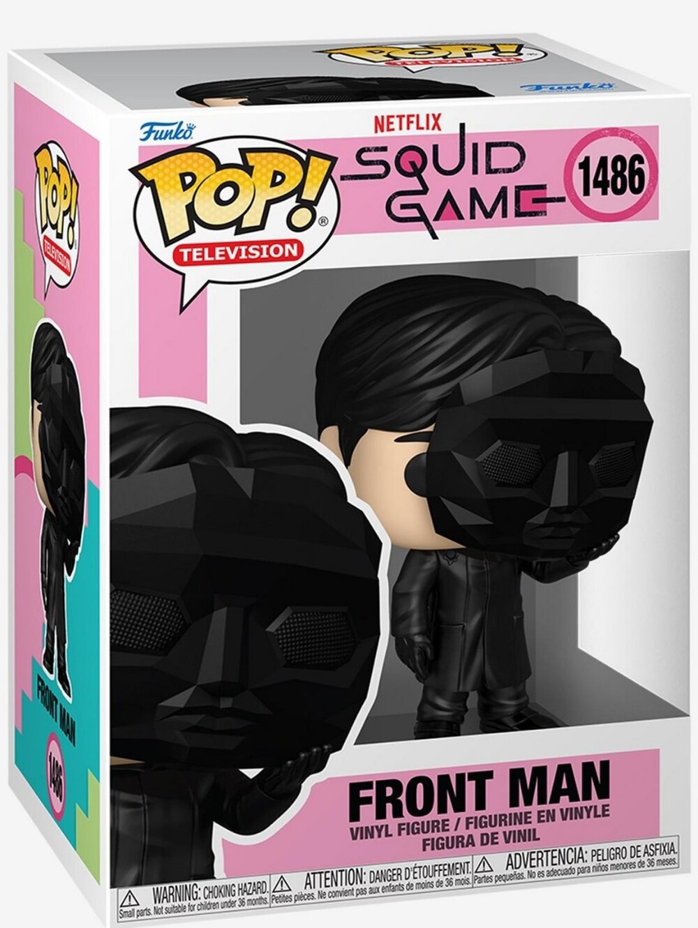 Funko Pop! Squid Game Front Man Vinyl Figure - Black